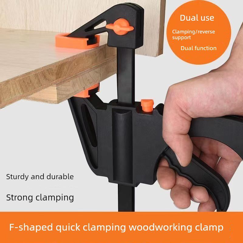 强力F夹木工夹架快速固u定夹门窗柜抽屉安装神器a形夹扩展