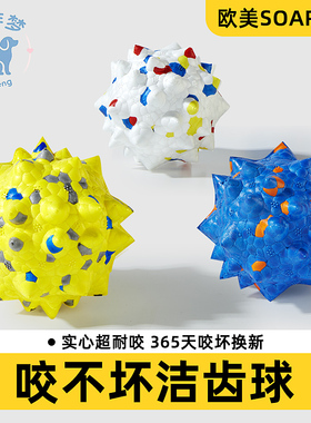 咬不坏狗狗磨牙玩具洁齿球实心超耐咬胶球宠物小中大型犬自嗨解闷
