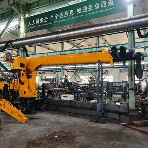 出口型6吨直臂随车吊四节吊臂机带框架支腿随车吊改装货车载吊机