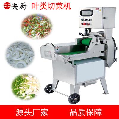 商用叶类切菜机 高丽菜大白菜切丝机 萝卜莲藕切丁切片机一机多用