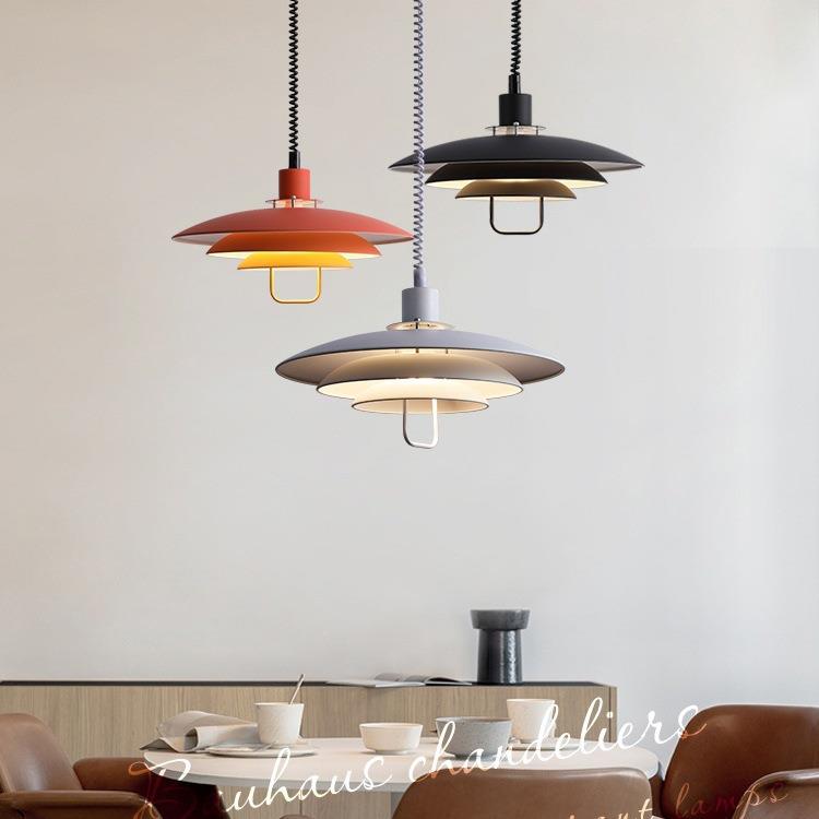 北欧丹麦primus中古客厅餐厅升降PH吊灯多层飞碟吧台卡座网咖灯具