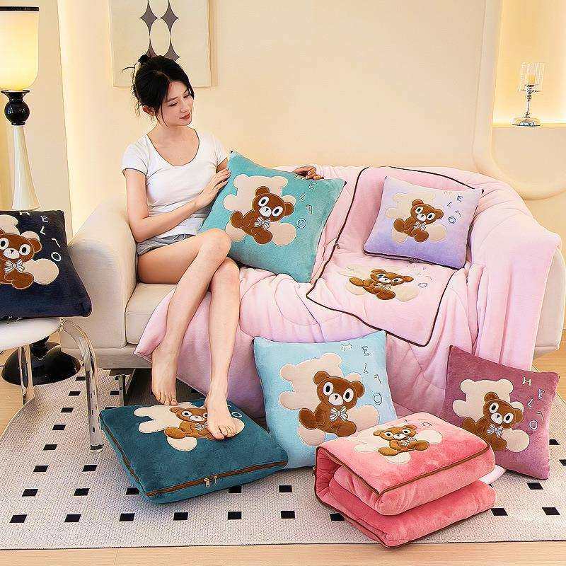 抱枕被子两用加厚二合一折叠汽车载枕头被办公室午睡毯子靠枕车用,鲜花速递/花卉仿真/绿植园艺,割草机/草坪机,淘宝优惠券,粉丝福利购,淘宝优惠卷