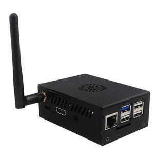 新版本香橙派3B金属外壳Orange pi 3B铝合金盒子带散热风扇散热壳