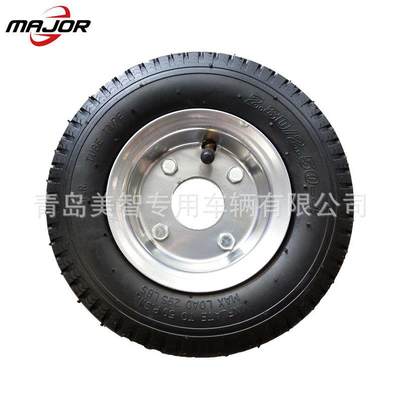 2.80/2.50-4草坪车轮清洗机轮气态轮充气轮内外胎充气轮手推车轮