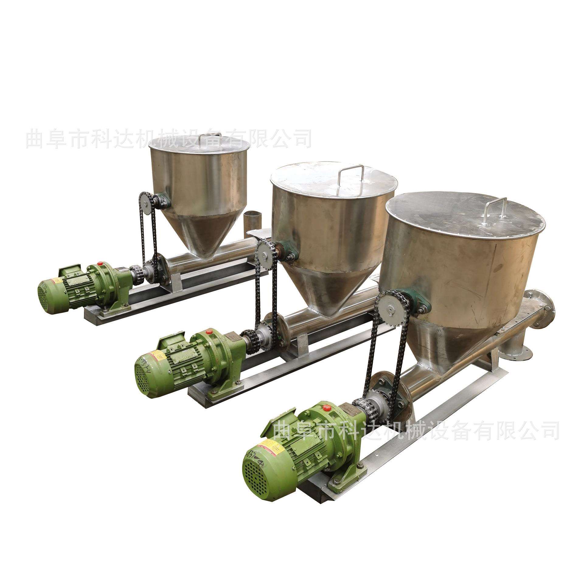 颗粒状物料搅拌拨料螺旋喂料机 3米长石灰粉螺旋加料机厂家