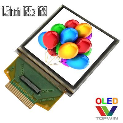 1.5寸彩色1.5英寸oled液晶显示屏topwin拓微UG2828GDEDF11小尺寸