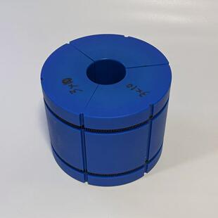 分切涂布覆膜贴合机气胀轴配件厂价尼龙套放卷涨紧塑料套塞堵