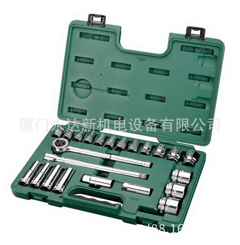 【含税】供应SATA世达工具23件12.5MM系列套筒组套09526