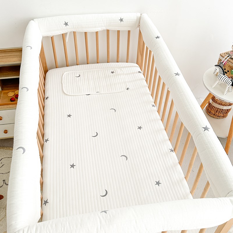 婴儿床围护栏包边儿童拼接床围软包透气可机洗a类宝宝防撞条护边