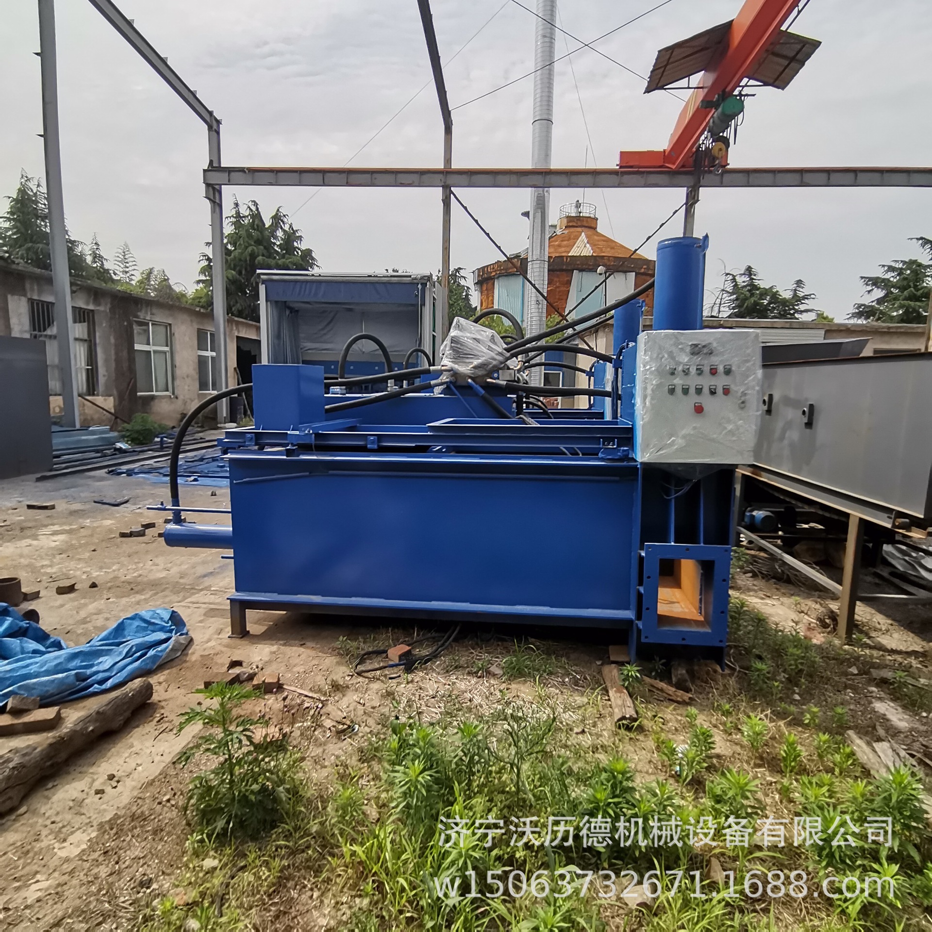 塑料薄膜打捆机 100吨液压打包机  三缸卧式粉碎纸箱打捆机价格