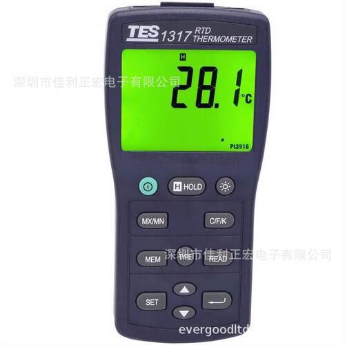 泰仕 TES-1317白金电阻温度计