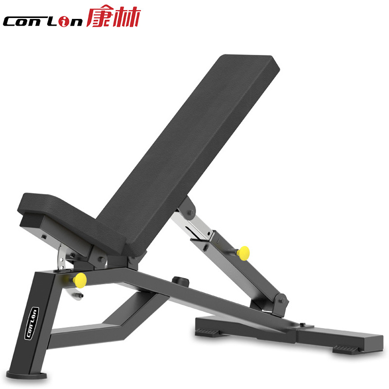 康林FB8030 可调式哑铃凳 家商用健身房杠铃举重卧推飞鸟训练椅