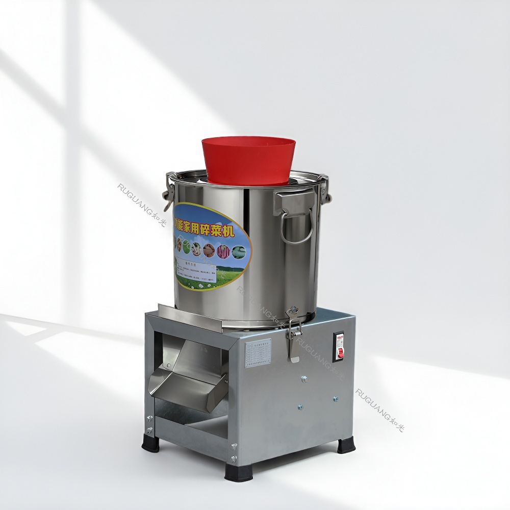 300型多功能不锈钢碎菜机家用550w瓜果蔬菜粉碎打碎养殖用切碎机