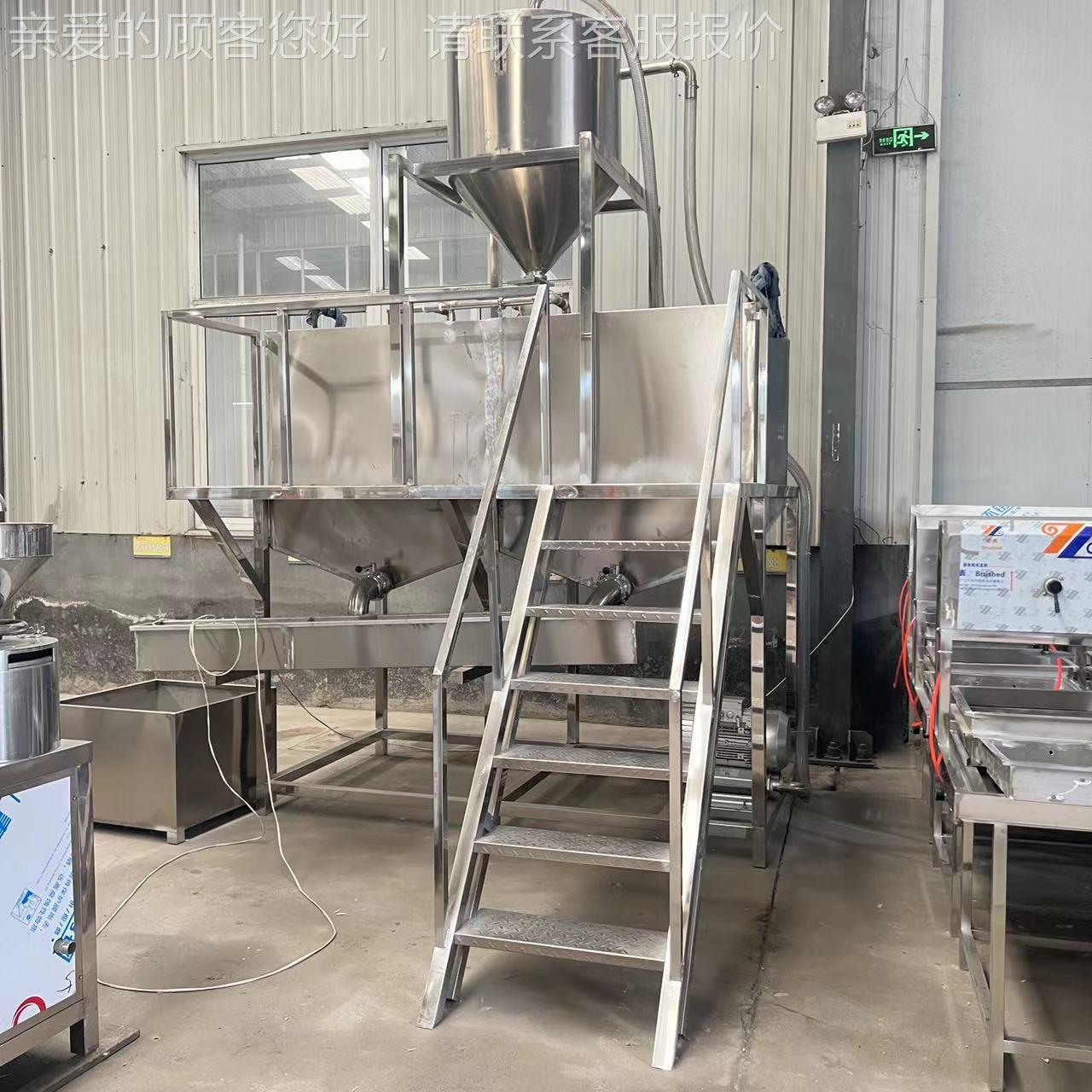 小自动豆腐机 千腐张豆皮机器厂家 自豆制TVC品动三联磨设皮备