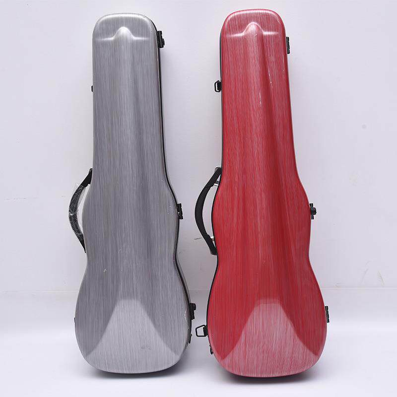 供应小提琴盒 碳纤维三角琴盒碳纤维小提琴轻便琴盒