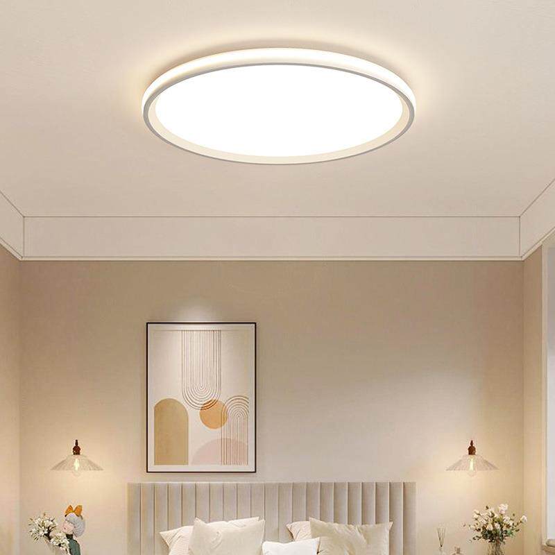 客厅吸顶灯全光谱护眼现代简约大气大厅主灯极简北欧卧室房间灯具