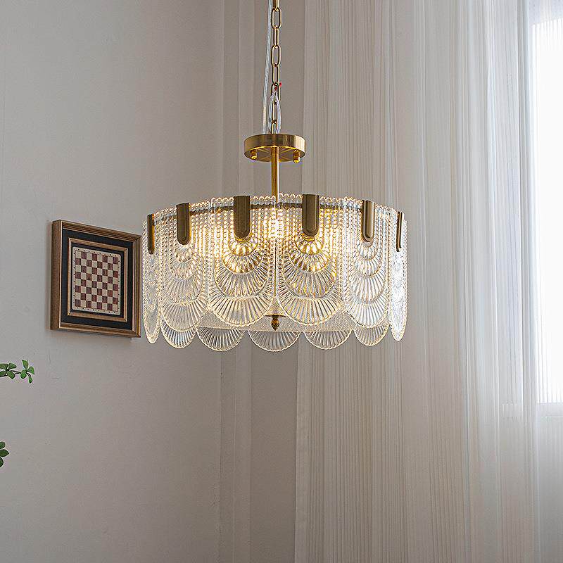 法式轻奢温馨水晶灯欧式大客厅主吊灯设计师款卧室餐厅后现代简约