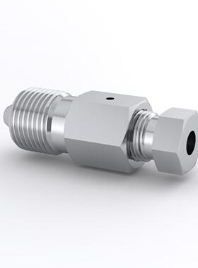 世伟洛克CN6HM4HF60不锈钢IPT转换接头3/8in外螺纹高压锥形内螺纹