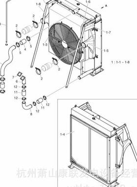 440311-00352散热器PU158斗山