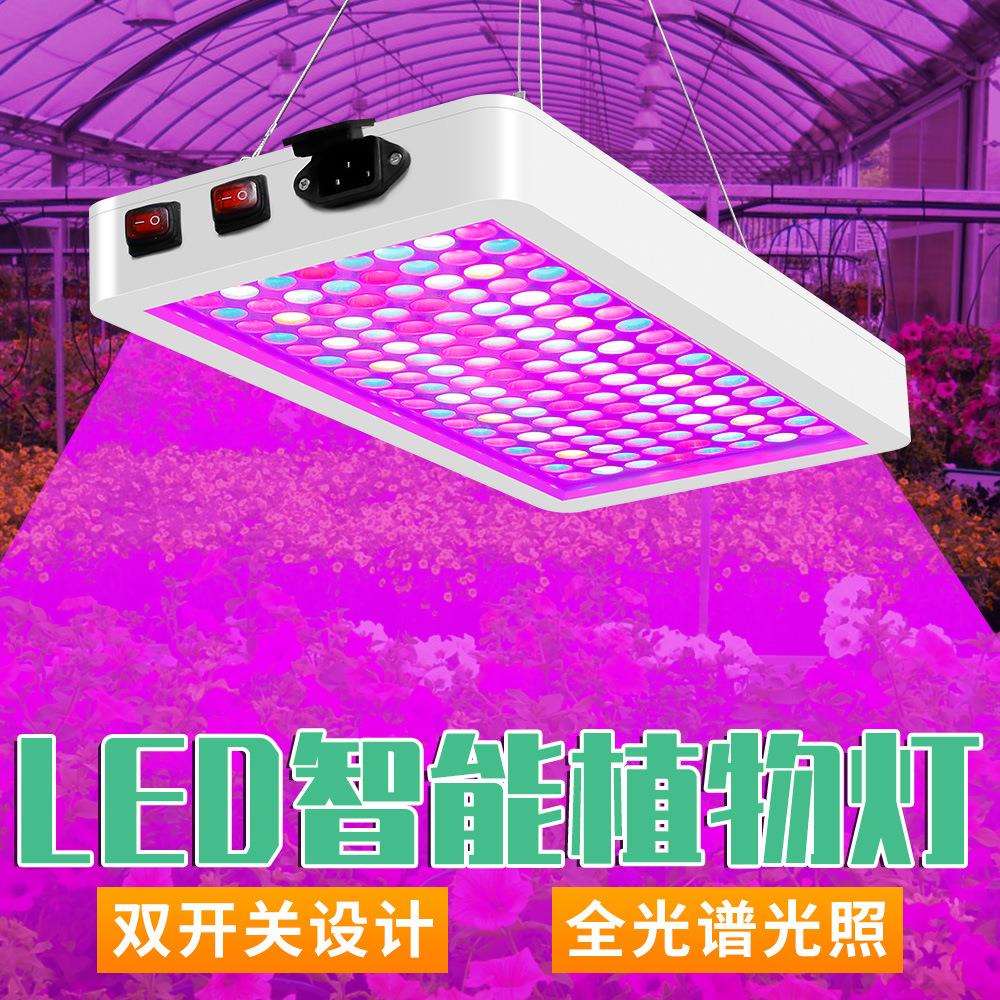 植物生长灯LED全光谱量子板补光灯室内照明大棚水培种植灯悬挂式