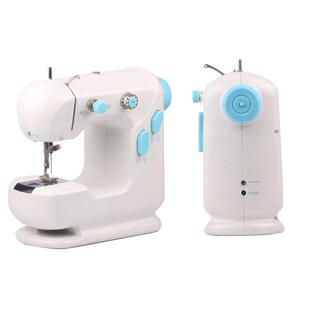 家用多功能迷你电动微型缝纫机吃厚sewing machine 306缝纫机