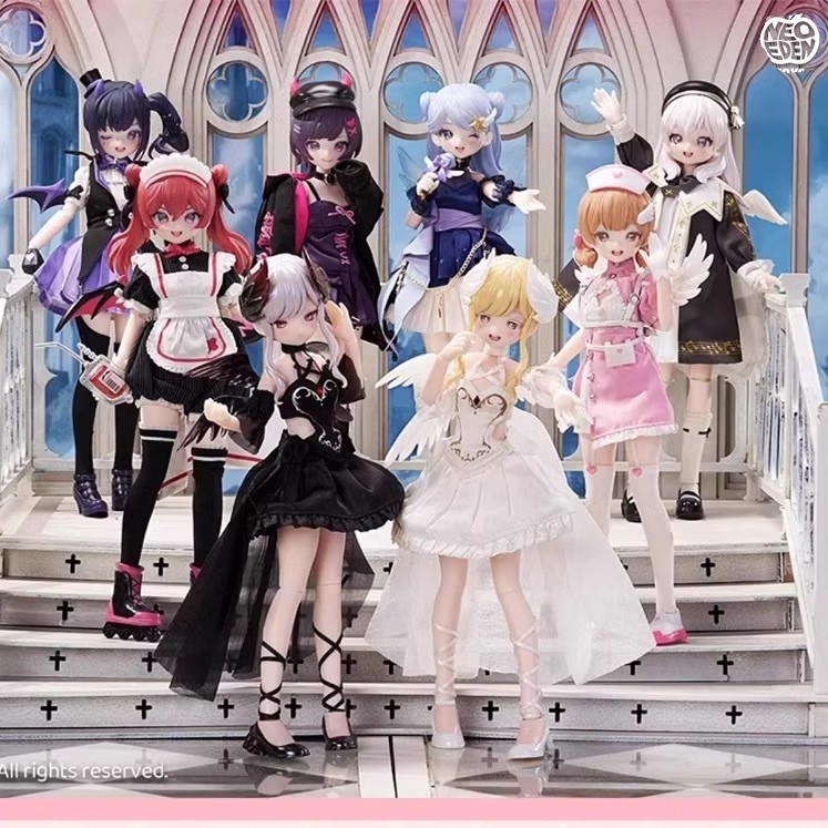 光魇双生mjd可动人偶bjd娃娃盲盒