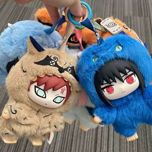 正版现货TOPToy火影忍者疾风传坐坐萌兽派对盲盒第二弹毛绒手办