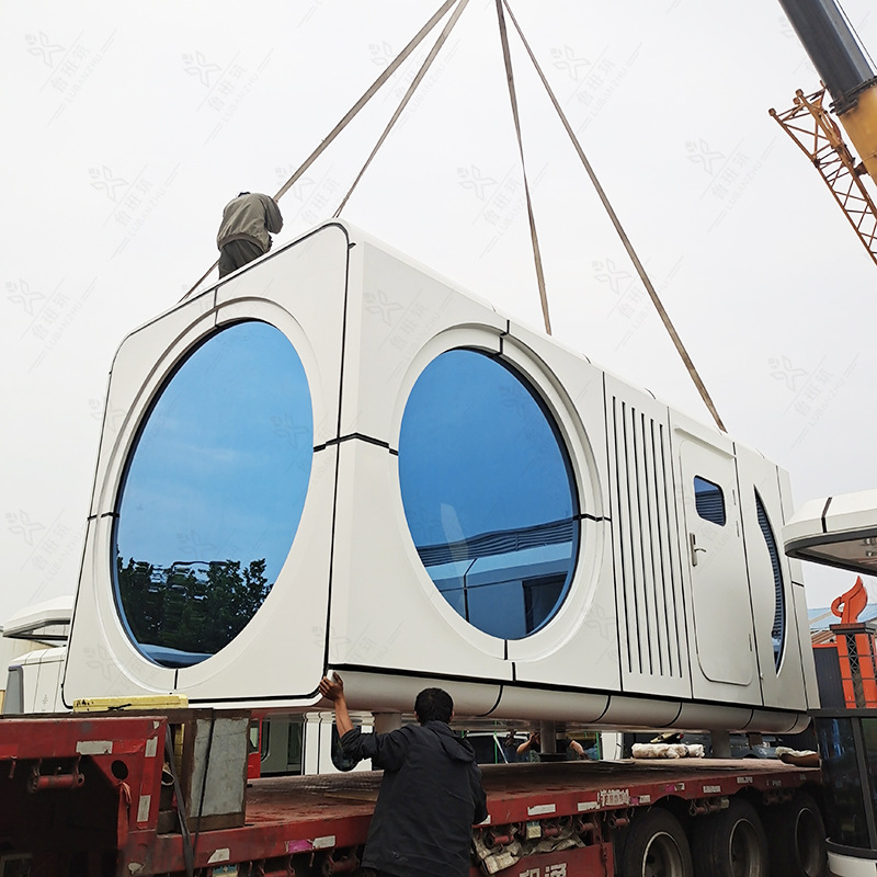 太阳能太空舱 新款科技感移动民宿房屋 全屋智能管家式太空舱酒店