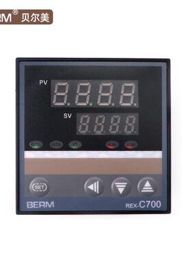 贝尔美温控器REX-C700 M AN 智能温控器高精度可调温度控制器开关
