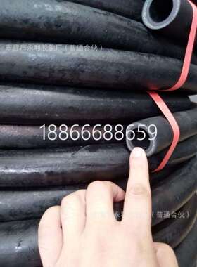 光面空气夹布胶管风压管液压油管DN13-51mm光面夹布输水胶管