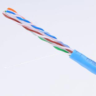 厂家cat6e六类千兆全铜UTP非屏蔽电信整箱工程双绞网络线300米