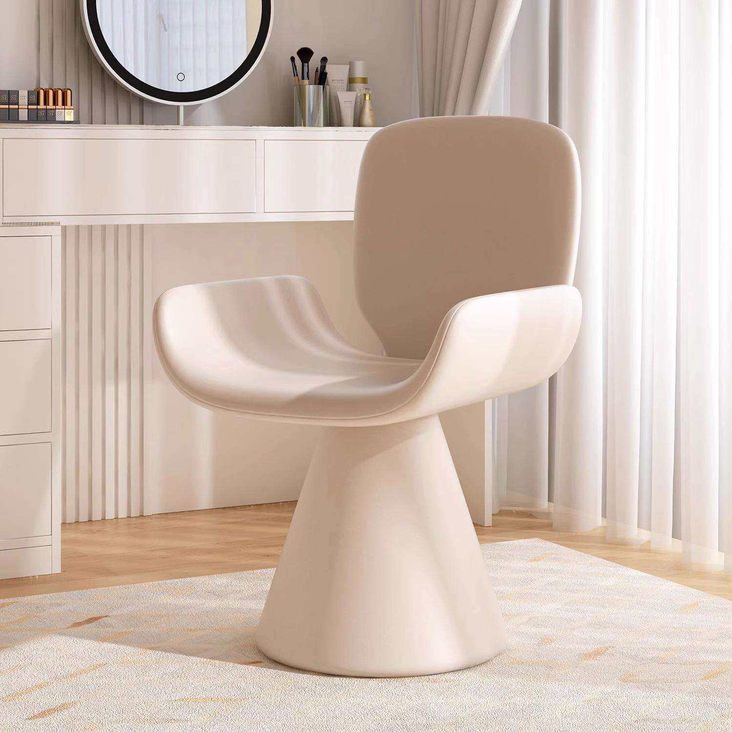 梳妆台椅子化妆凳北欧主卧室化妆椅意式可旋转椅梳妆凳梳妆凳子