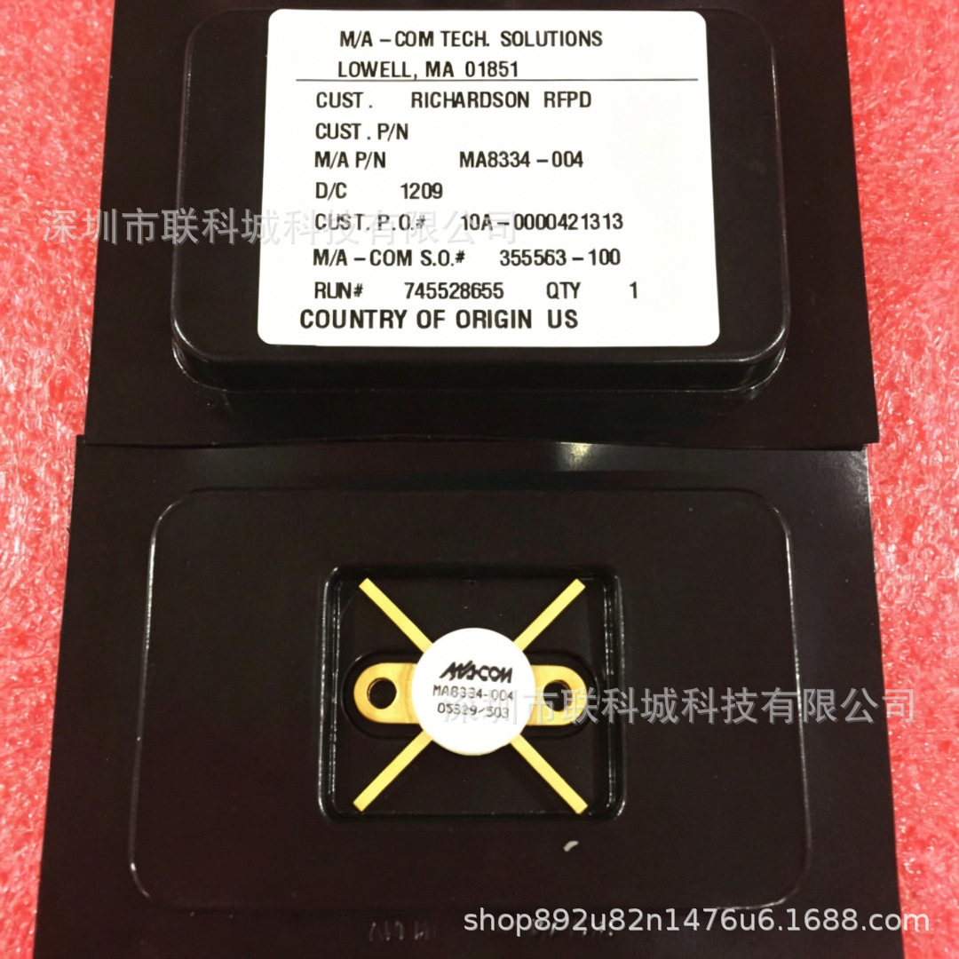 MA8334-004高功率增益MOS晶体管高频微波管射频管功放管100W
