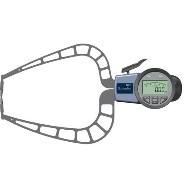 德国kroeplin数显外径卡规C450