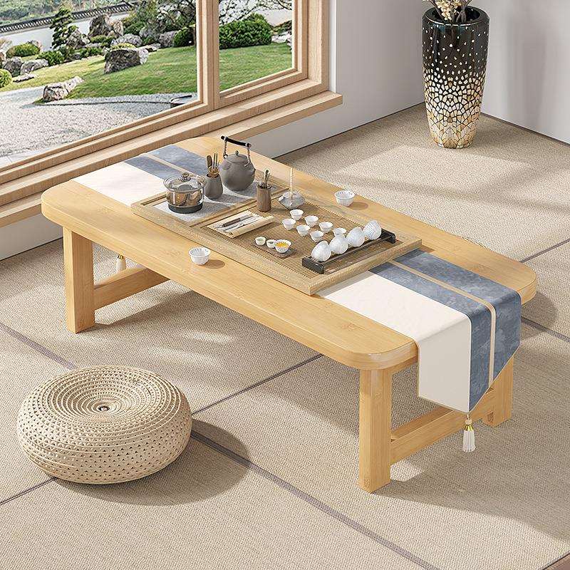 榻榻米小桌子日式炕桌小茶几茶台实木飘窗桌子折叠矮桌简约学习桌