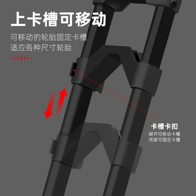 公路车停展示架单车维修入支架车架插室内架自行车置式放可折叠