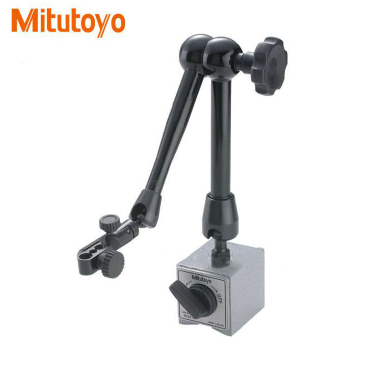 Mitutoyo万向磁性表座7032-10百分表磁性支架 万向台架