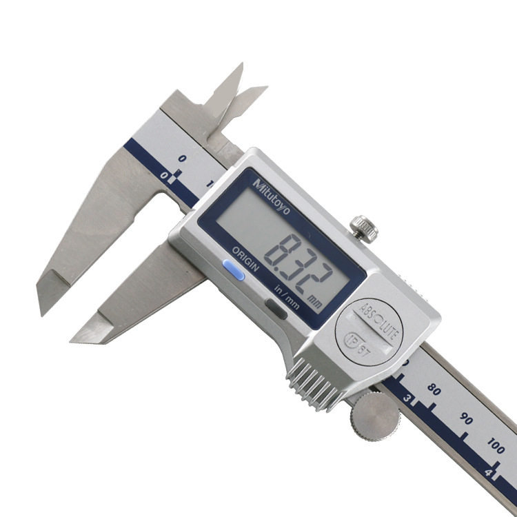 三丰数显卡尺500-753-20防油防水数显卡尺0-200mm公英制IP67卡尺