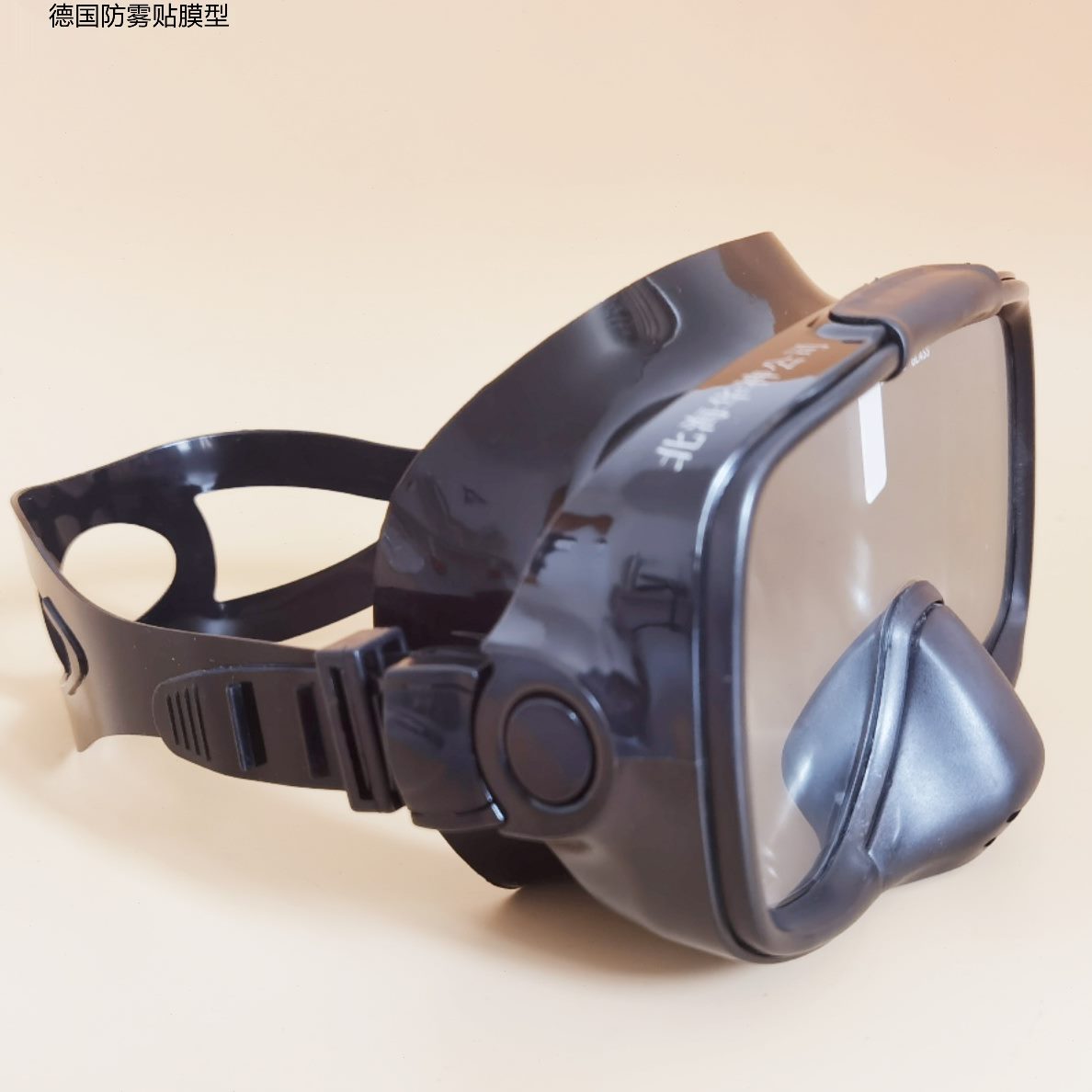 游泳潜水用品透明肺面罩硅胶潜水镜面罩水钢化玻璃浮潜潜水自由