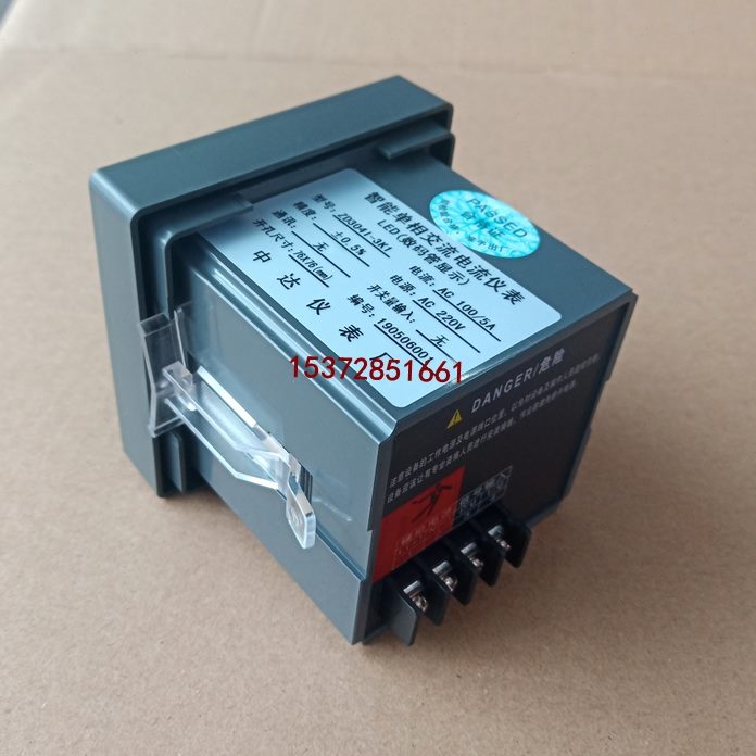 智能4新版D3V10I交流电流表Z0X7达K1数显仪表5A62207/6 0相中-单3