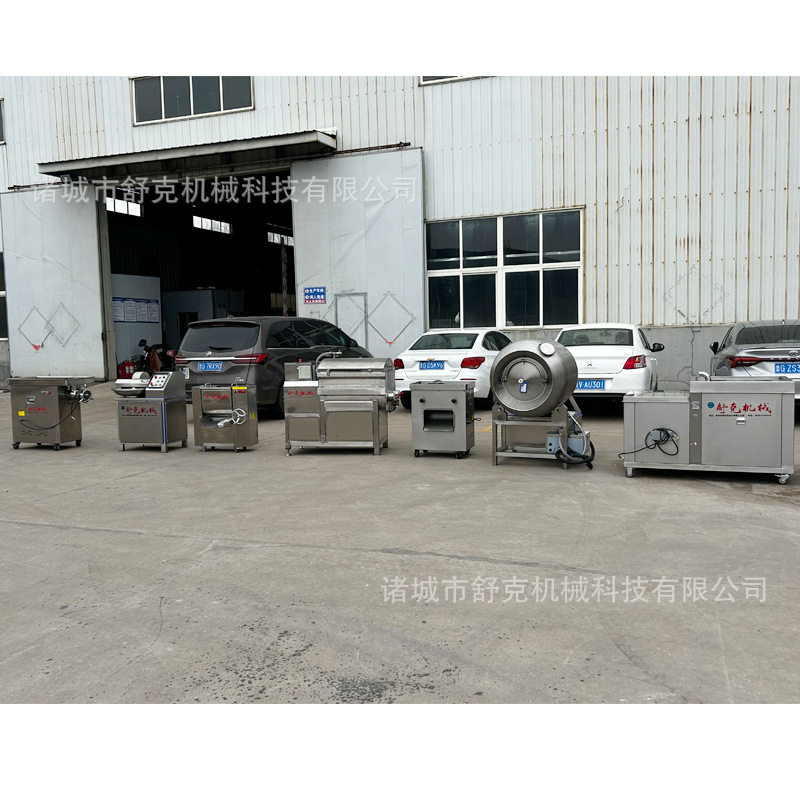 舒克猪肉粒玉米热狗肠成套生产机器 爆款芝士鸡肉肠全套加工设备