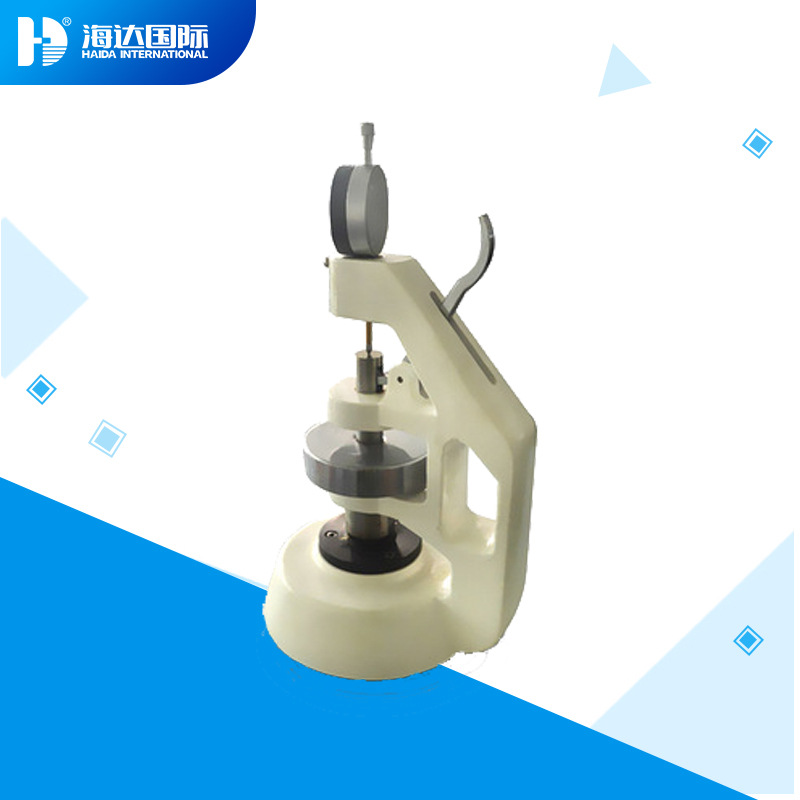 纸张厚度测试仪 百分千分位薄膜纸张厚度测量仪 数显式纸板测厚仪