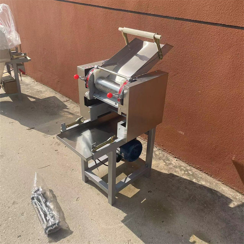 全自动压面机商用不锈钢鲜面条机食堂饭店小型宽面圆面条机