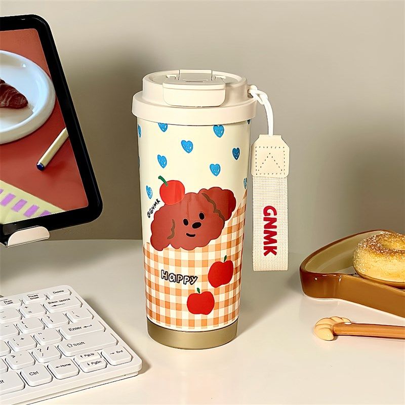 高颜值外出携带咖啡保温杯子外带便携随行陶瓷内胆吸管可爱水杯女,餐饮具,保冷/保温杯,淘宝优惠券,粉丝福利购,淘宝优惠卷