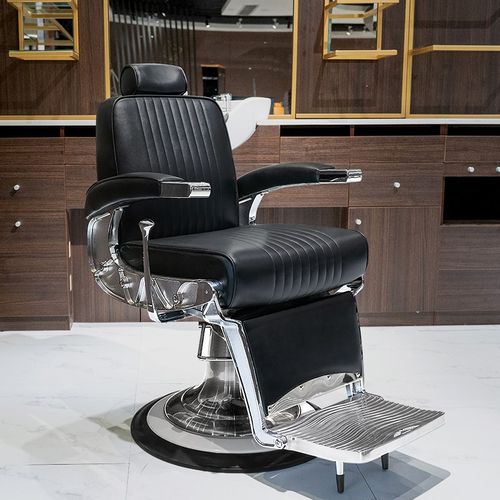 雅龙男士油头椅可放倒修脸刮胡椅剪发椅理发椅发廊专用美发椅高端