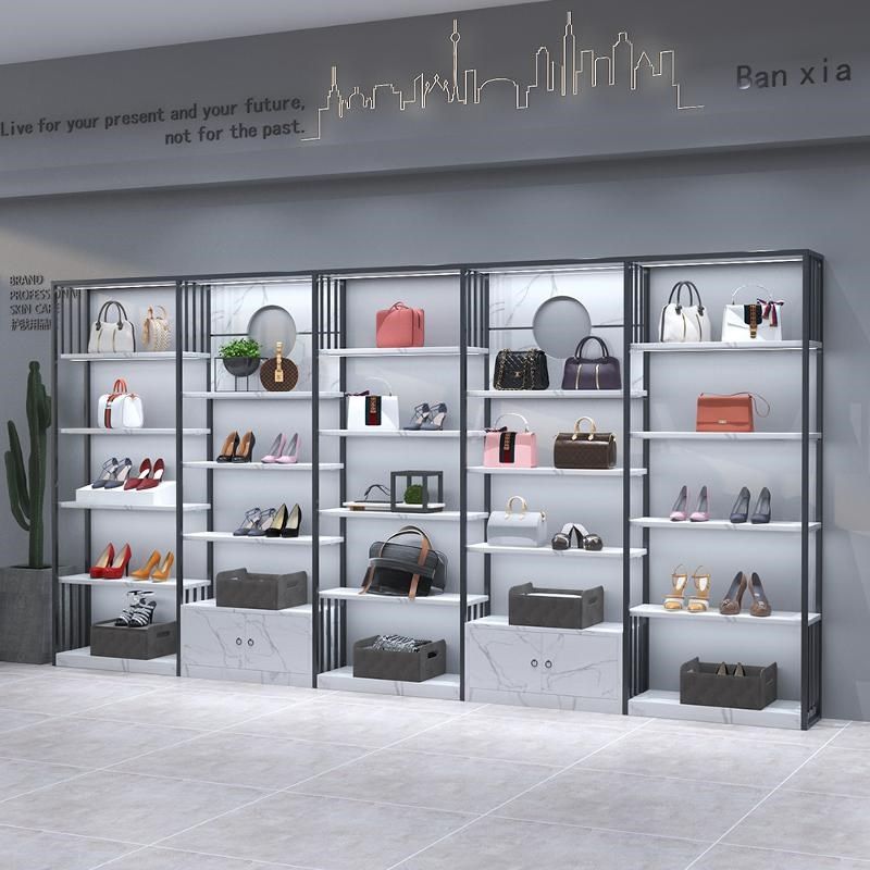 带灯精品商用展示架包包鞋店鞋架服装店产品柜货架摆件展示柜定制,商业/办公家具,化妆品展柜,淘宝优惠券,粉丝福利购,淘宝优惠卷