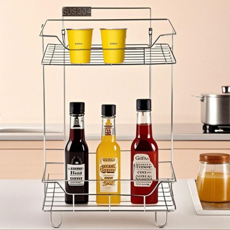 加厚304不锈钢方形浴室转角架卫生间置物架免打孔角落收纳置物架