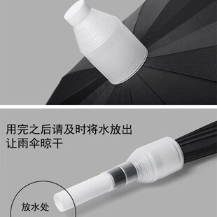 16骨防水套雨伞大号双人自动长柄直杆伞防漏水汽车广告伞印制logo