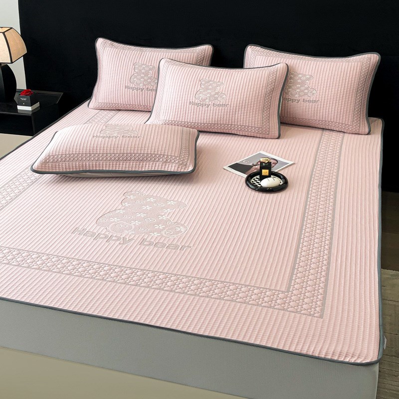 三件套夏季床笠款凉席可F水洗夏天空调软席子