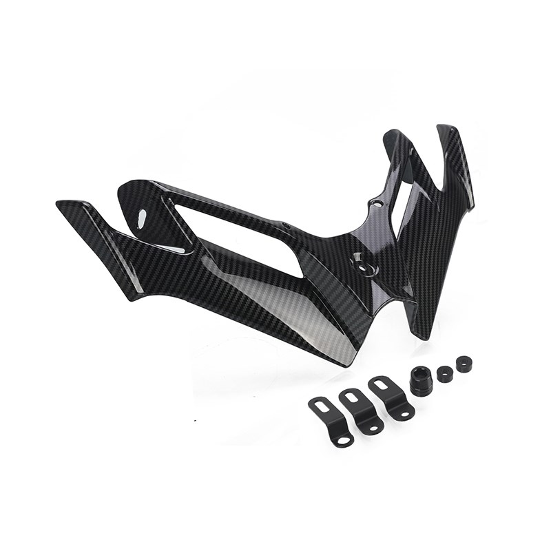 适用春风450SR SR-S改装下唇鸟嘴竞技定风翼前唇导流罩进风翼配件